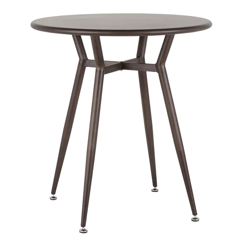 Carbon Loft Barton Industrial Round Dinette Table - Antique