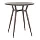 preview thumbnail 1 of 21, Carbon Loft Barton Industrial Round Dinette Table Antique