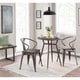 preview thumbnail 11 of 21, Carbon Loft Barton Industrial Round Dinette Table