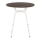 preview thumbnail 17 of 21, Carbon Loft Barton Industrial Round Dinette Table