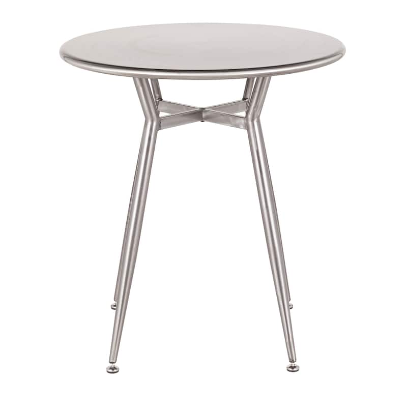 Carbon Loft Barton Industrial Round Dinette Table