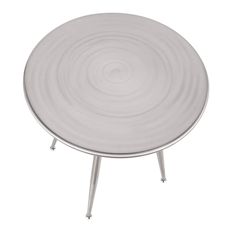 Carbon Loft Barton Industrial Round Dinette Table