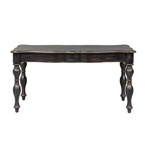 Shop Copper Grove Antibes Wire Brushed Antique Black 3 Piece Desk