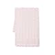 Curly Rosette Plush Baby Blanket - Pink