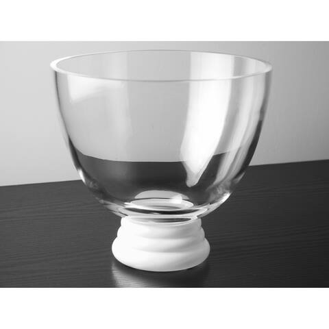 Majestic Gifts Inc. European Glass Bowl w/ White Base