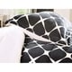 preview thumbnail 12 of 28, Elegant Comfort 3-Piece Bloomingdale Pattern Sherpa-Backing Reversible Comforter Set