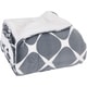 preview thumbnail 30 of 28, Elegant Comfort 3-Piece Bloomingdale Pattern Sherpa-Backing Reversible Comforter Set