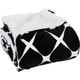 preview thumbnail 24 of 28, Elegant Comfort 3-Piece Bloomingdale Pattern Sherpa-Backing Reversible Comforter Set