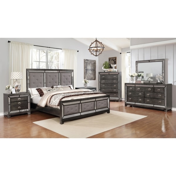 Shop Best Quality Furniture Victoria 5-Piece Bedroom Set with Chest