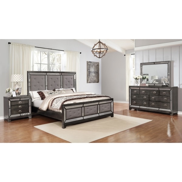 Best Quality Furniture Victoria 4-Piece Bedroom Set