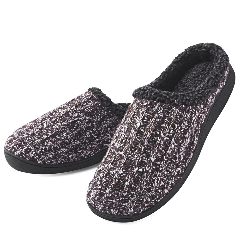mens soft sole house slippers