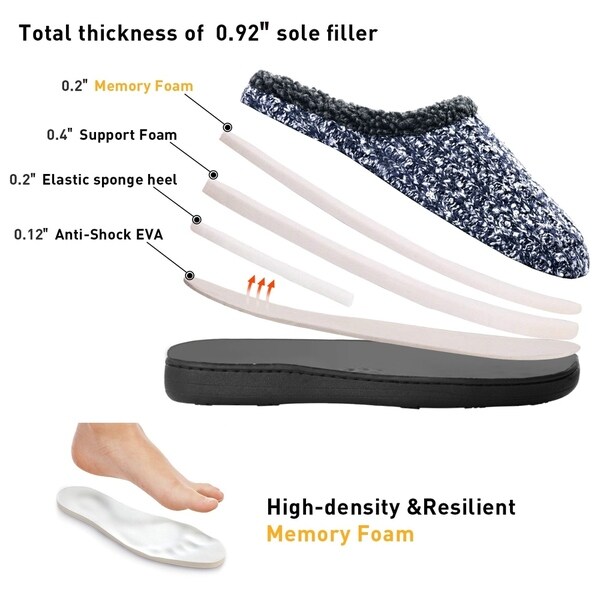 mens indoor outdoor house shoes