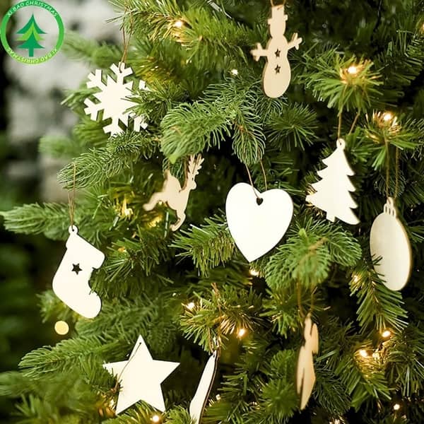 Christmas Wooden Crafts For Christmas Tree Hanging Ornaments Decor