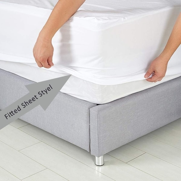Zippered Mattress Protector, Waterproof Mattress Encasement, Low Profile  Box Spring Cover, Breathable and Absorbent