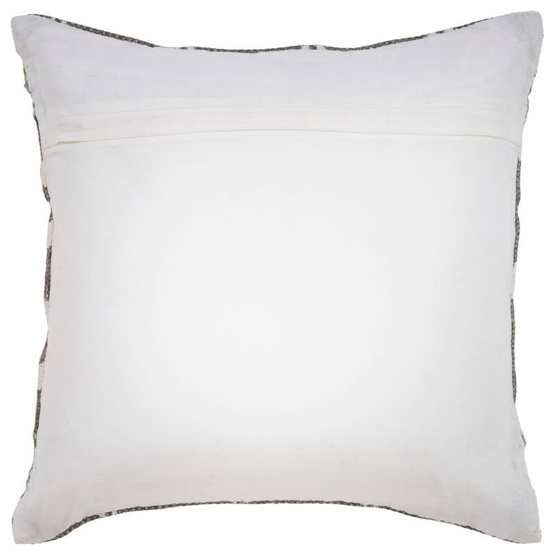 Sevita Boho Diamond Chindi Throw Pillow