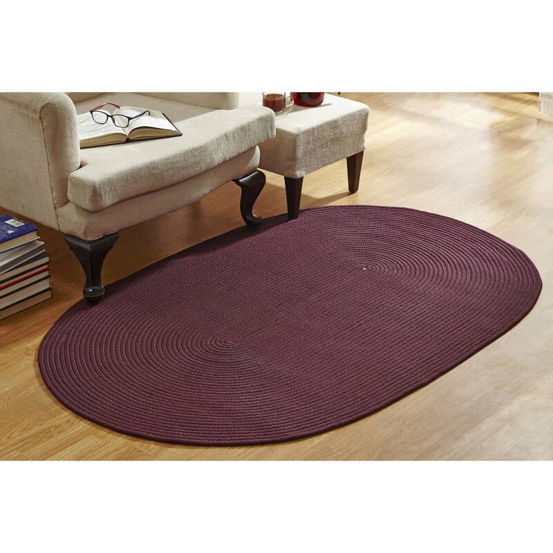 Better Trends Country Braid Collection 2-Piece Set Durable & Stain Resistant Reversible Chair Pads with Ties