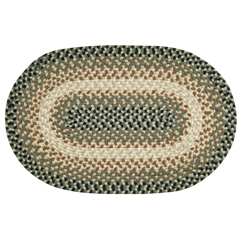 Better Trends Woodbridge Braid Reversible Indoor Area Utility Rug