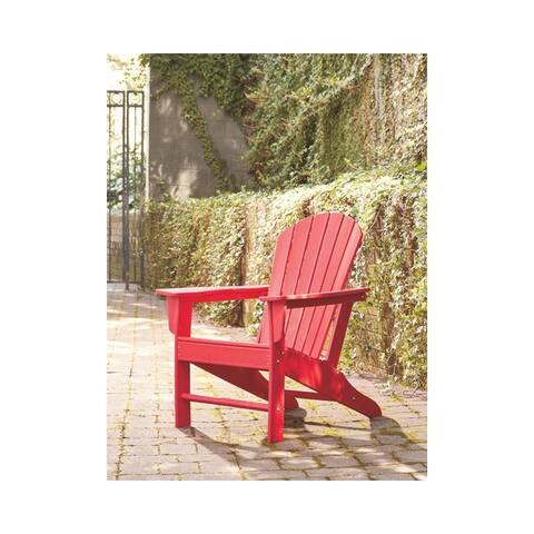 Sundown Treasure Outdoor Adirondack Chair - Red