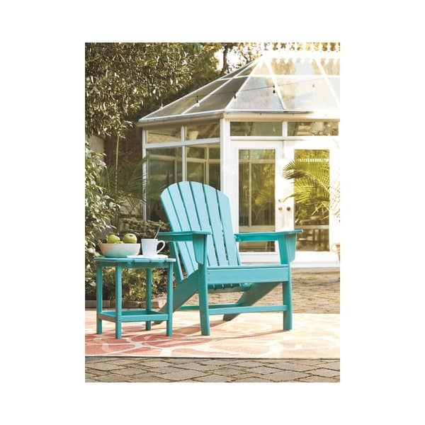 Shop Sundown Treasure Outdoor Adirondack Chair Turquoise Free