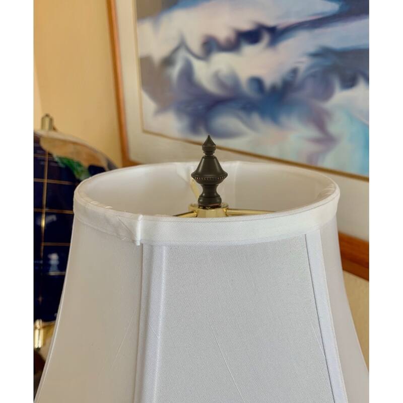 Beaded Knob Lamp Finial Spire Oiled Bronze 1.5"h