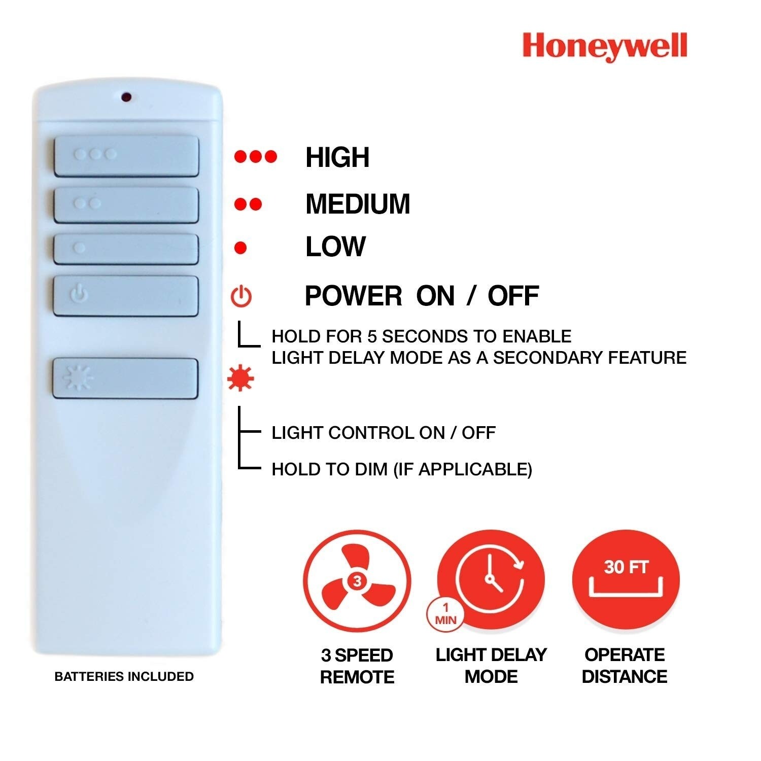 Shop Honeywell Eamon 52 Modern Espresso Bronze Remote Control