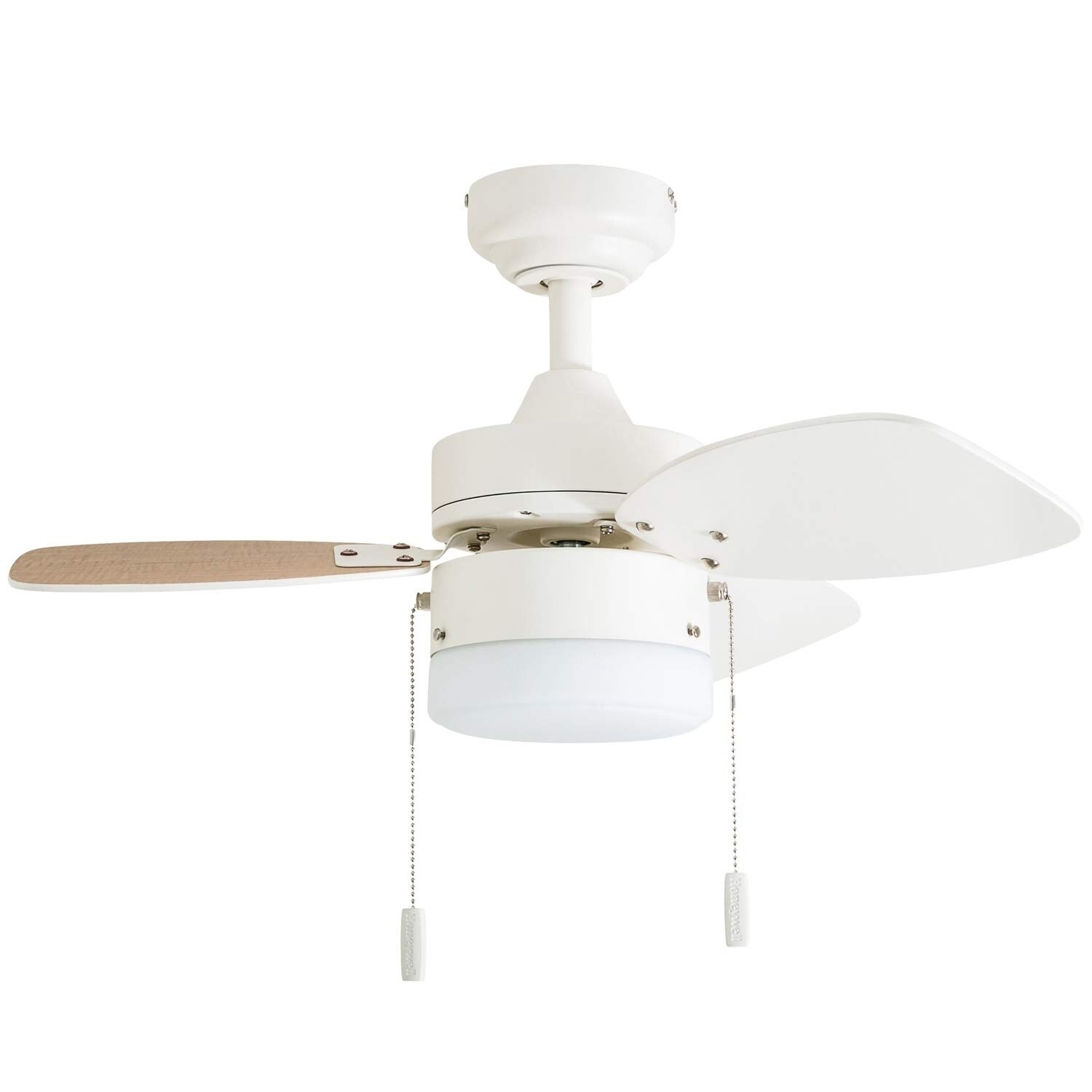 Shop Honeywell Ocean Breeze 30 White Small Led Ceiling Fan With