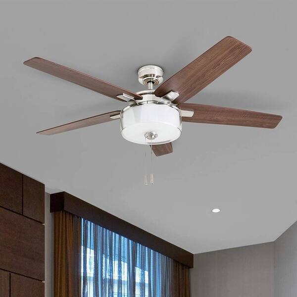 Shop Prominence Home Cicero 52 Modern Brushed Nickel Led