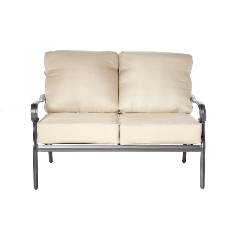 Newbury Cast Aluminum 4-piece Deep Seating Patio Set