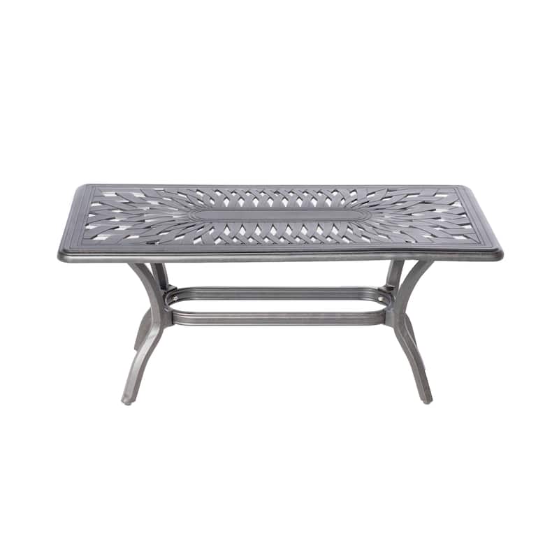 Newbury Cast Aluminum 4-piece Deep Seating Patio Set