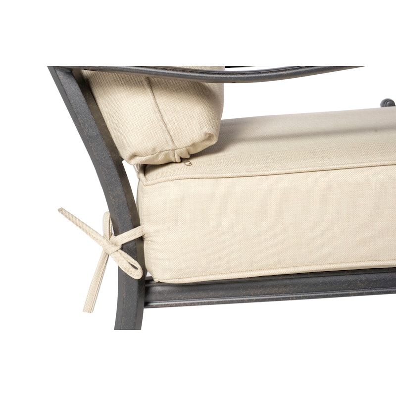Newbury Cast Aluminum 4-piece Deep Seating Patio Set