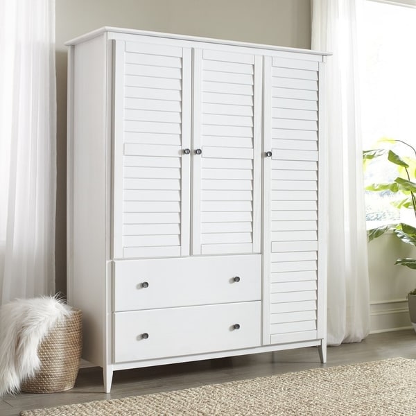 Buy White Armoires Wardrobe Closets Online At Overstock Our