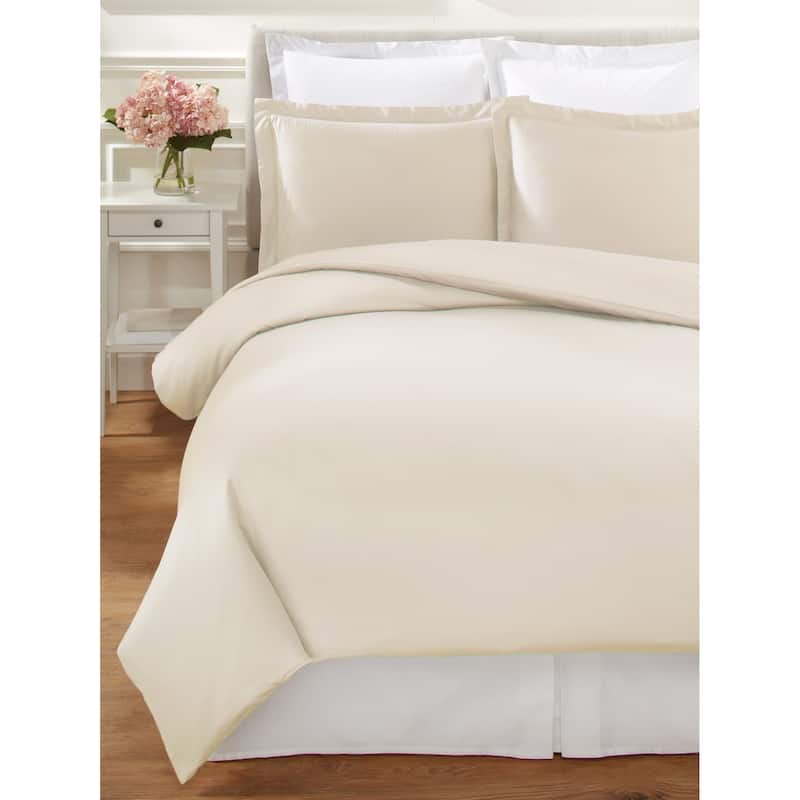 America Grown Cotton Collection Supima Cotton 400 Thead Court Duvet Set