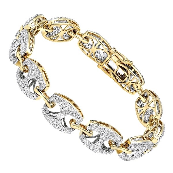 ladies 14k gold bracelets