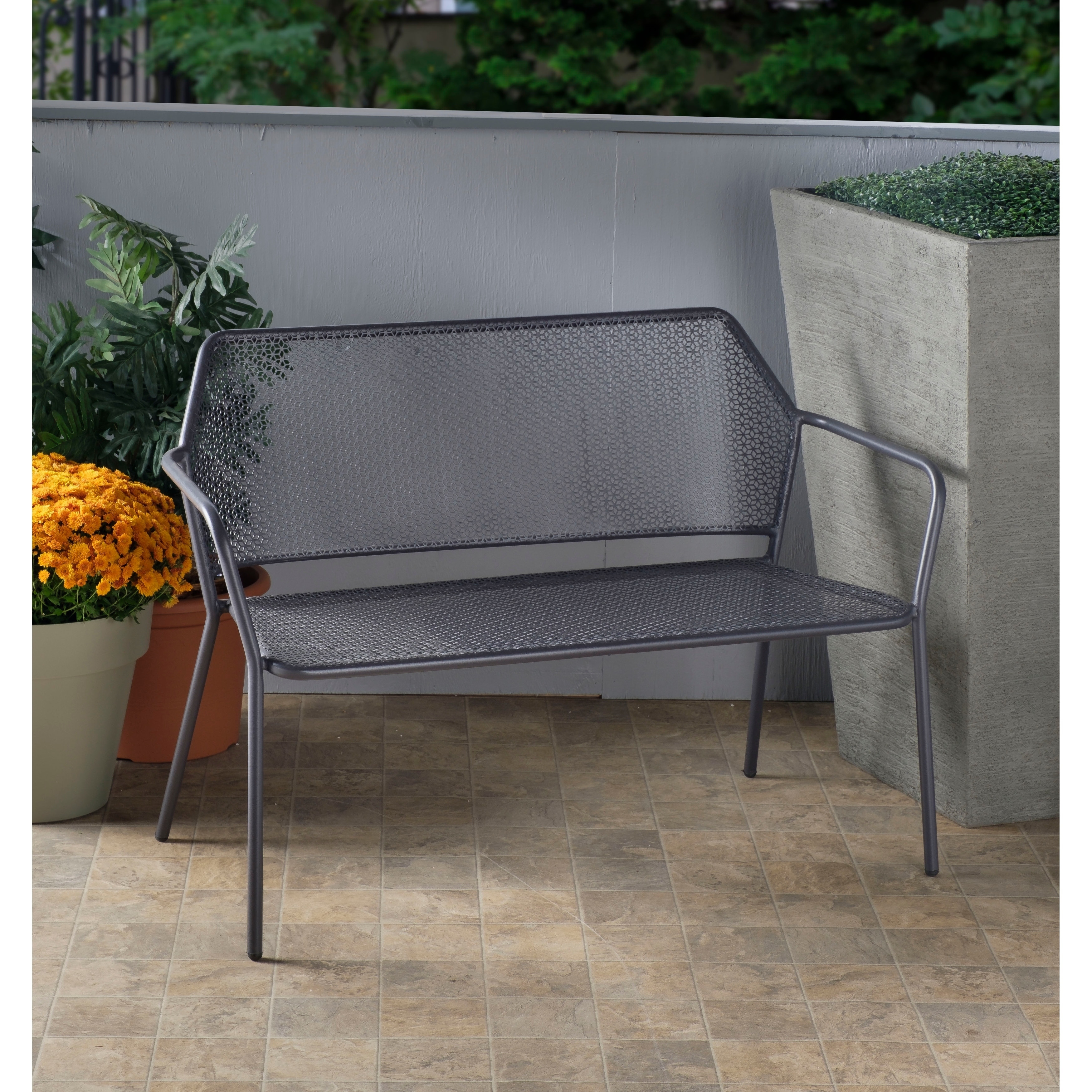 Martini Iron Garden Bench- Pencil Point