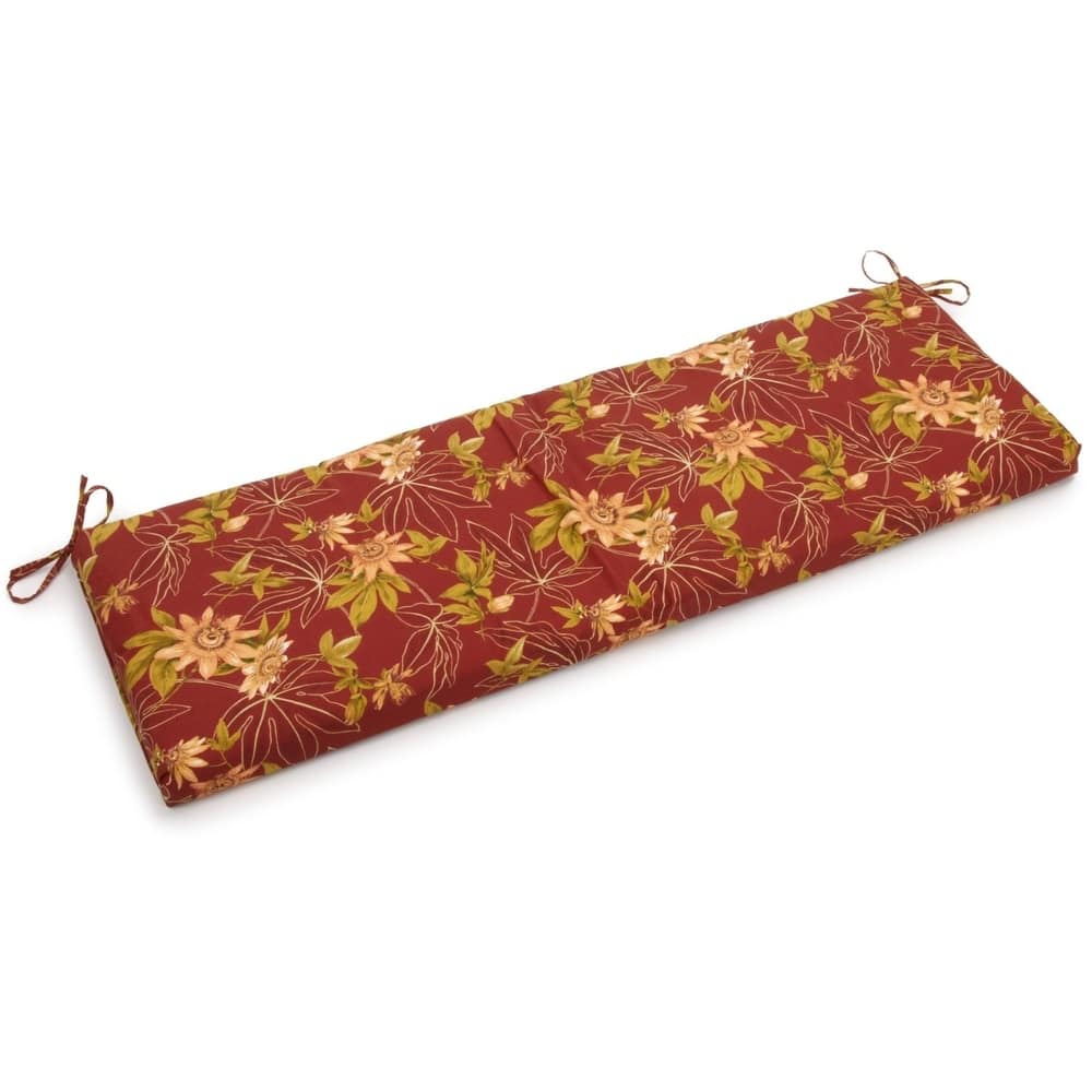 Blazing Needles 57-in. All-weather Bench Cushion