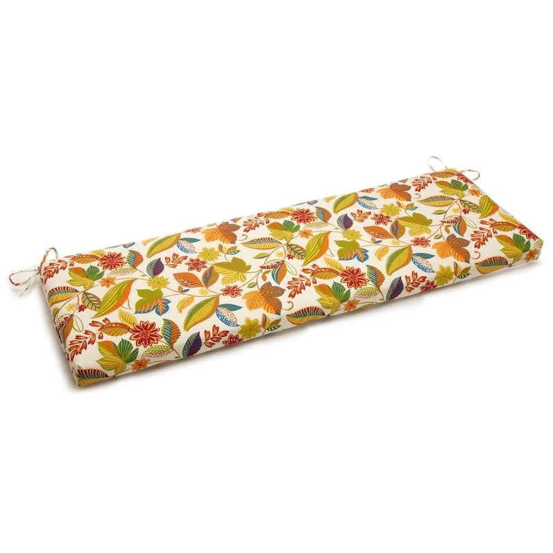 Blazing Needles 57-in. All-weather Bench Cushion - Skyworks Multi
