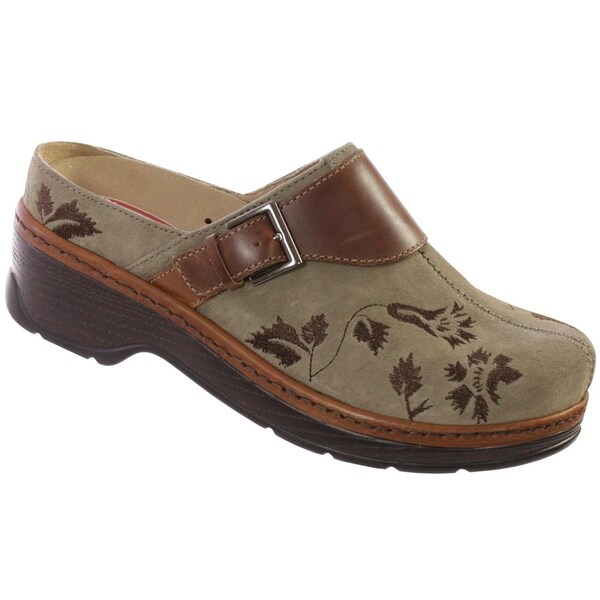 Klogs Austin Womens Clog Shoes Taupe 