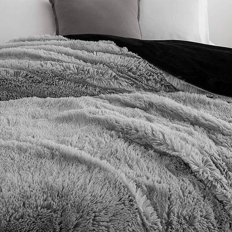 Are You Kidding - Coma Inducer® Duvet Cover - Glacier Grey / Black