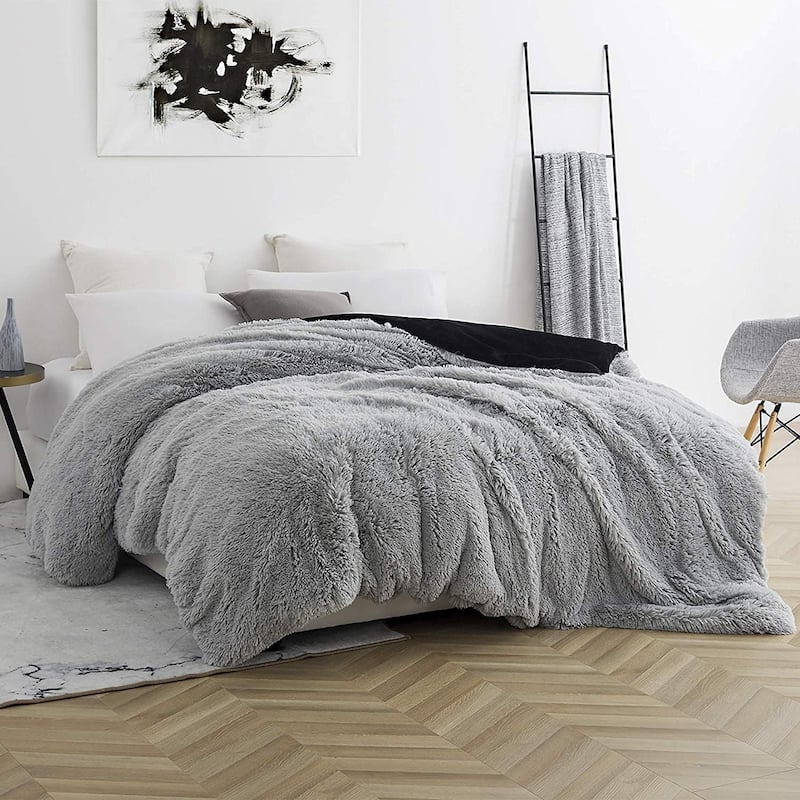 Are You Kidding - Coma Inducer® Duvet Cover - Glacier Grey / Black