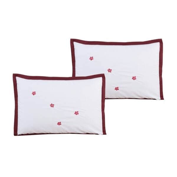 Shop Asher Home Anna Cherry Blossom 7 Piece Comforter Set Free