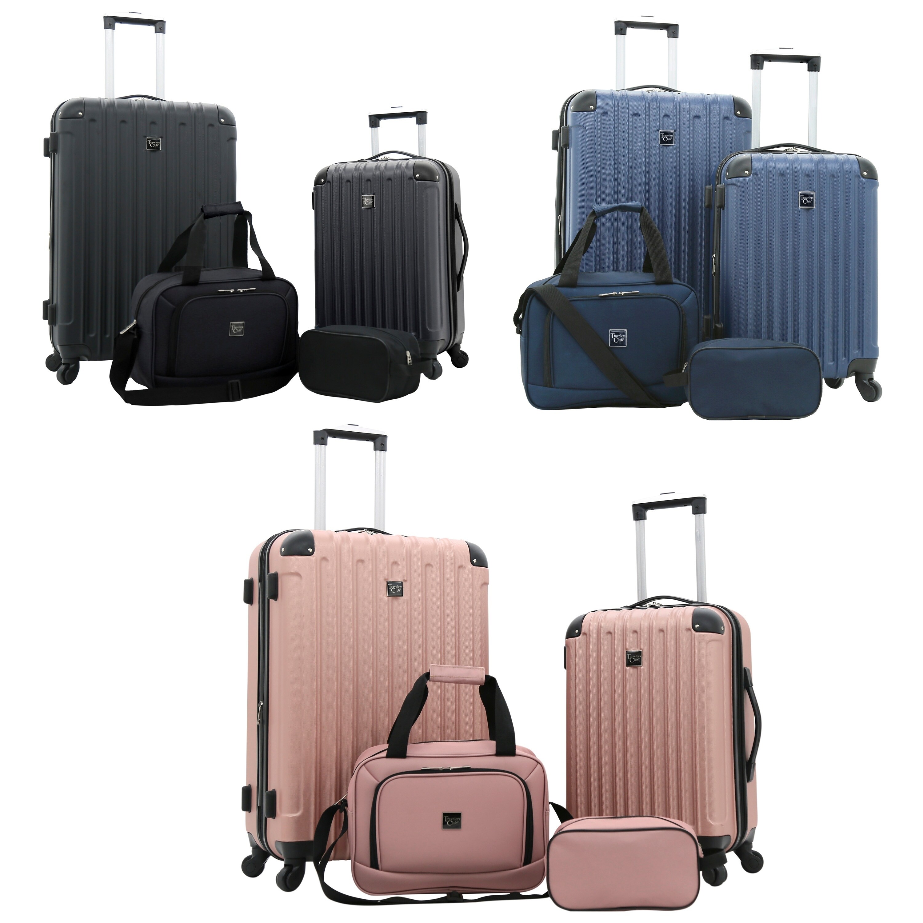 travelers club midtown hardside spinner luggage