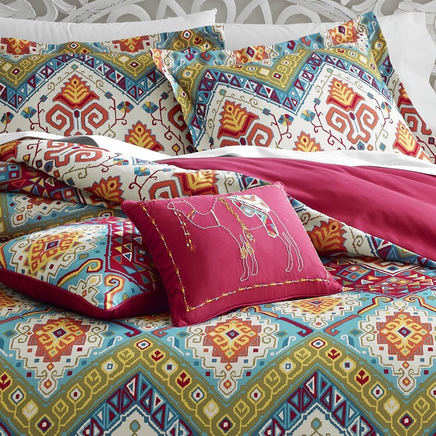 azalea skye moroccan nights duvet cover set