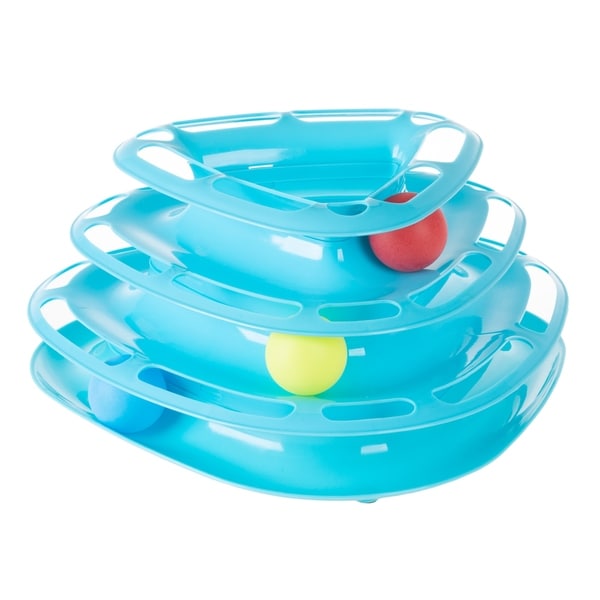 3 tier ball cat toy