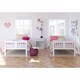 Storkcraft Caribou Solid Hardwood Twin Bunk Bed - with Ladder and Safety Rail - Thumbnail 7