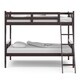 Storkcraft Caribou Solid Hardwood Twin Bunk Bed - with Ladder and Safety Rail - Thumbnail 9
