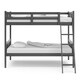 Storkcraft Caribou Solid Hardwood Twin Bunk Bed - with Ladder and Safety Rail - Thumbnail 16