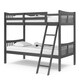 Storkcraft Caribou Solid Hardwood Twin Bunk Bed - with Ladder and Safety Rail - Thumbnail 15