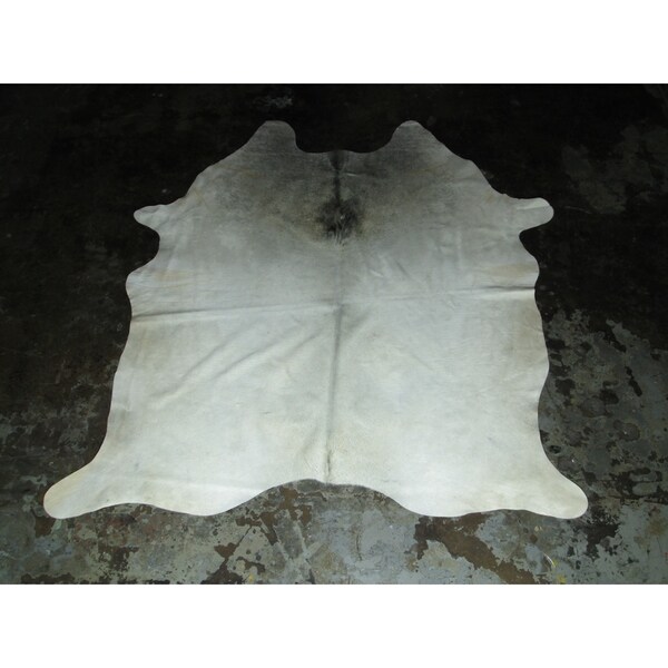 Real White Cowhide - 73" x 83"/6.08 feet x 6.92 feet - 73" x 83"/6.08 feet x 6.92 feet. Opens flyout.