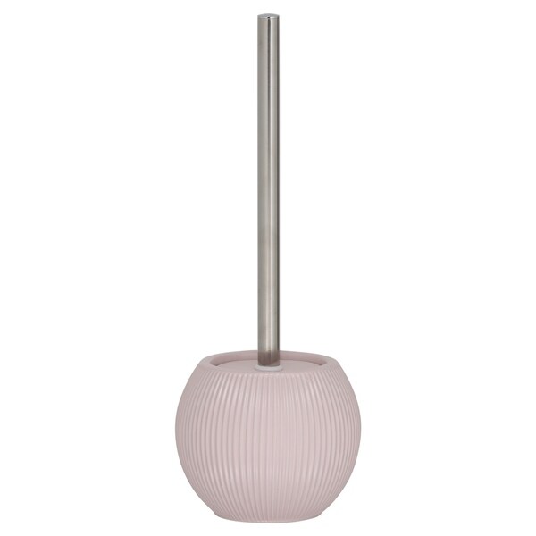 pink toilet brush