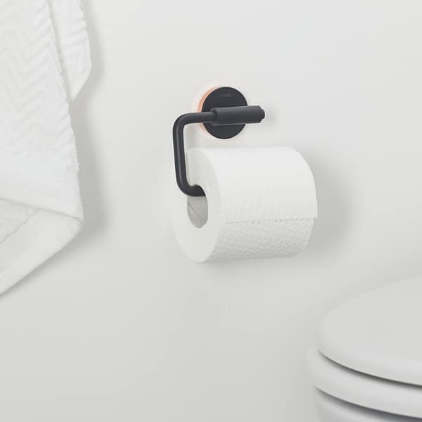 Toilet Roll Holder Tiger Urban Matte Black And Copper Toilet Roll Holder Tiger Urban